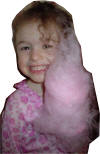 children seniors enjoy cotton candy New Jersey shore board walk cotton candy floss sugar angel hair convection